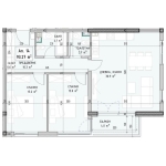 Тристаен апартамент в София, Малинова долина - 110 кв.м за 1572 €/кв.м - Снимка #1