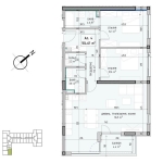 Тристаен апартамент в София, Малинова долина - 123 кв.м за 1687 €/кв.м - Снимка #1