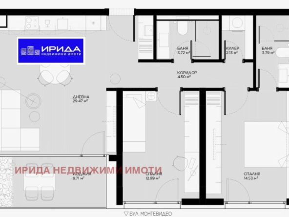 Тристаен апартамент в София, Овча купел - 112 кв.м за 1794 €/кв.м - Снимка #1