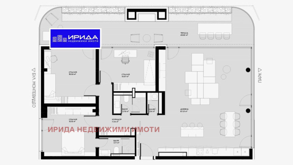 Многостаен апартамент в София, Овча купел - 245 кв.м за 1651 €/кв.м - Снимка #1