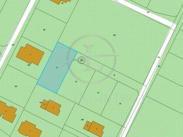 Парцел в с. Брестник, Област Пловдив - 544 кв.м за 52 €/кв.м - Снимка #1