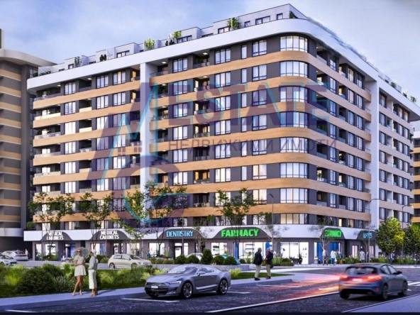 Двустаен апартамент в Бургас, Славейков - 65 кв.м за 844 €/кв.м - Снимка #1