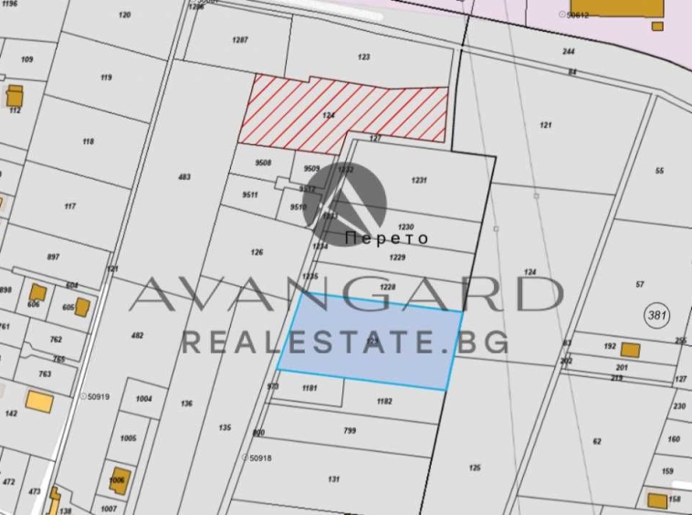 Парцел в Пловдив, Беломорски - 5498 кв.м за 51 €/кв.м - Снимка #1