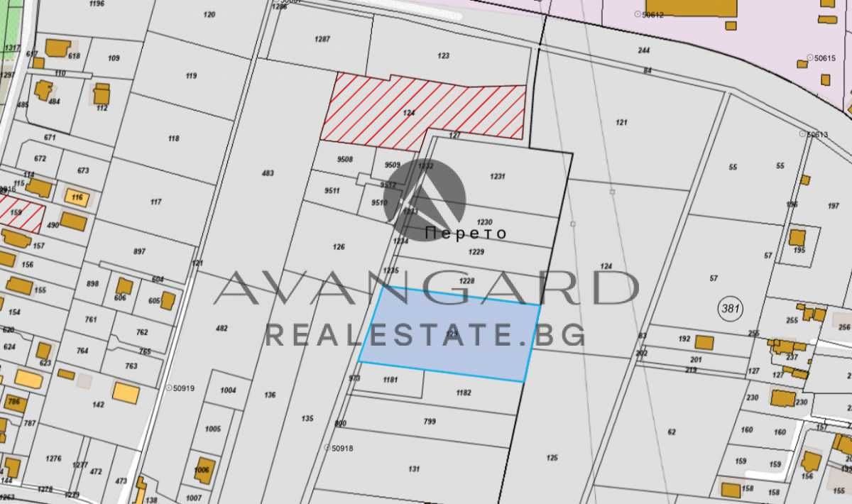 Парцел в Пловдив, Беломорски - 5498 кв.м за 51 €/кв.м - Снимка #1