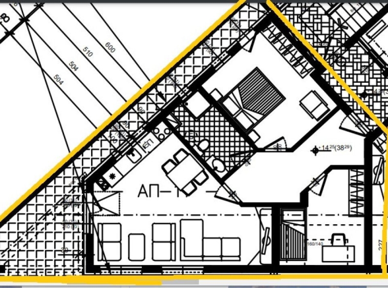 Тристаен апартамент в Бургас, Меден рудник - зона Б - 97 кв.м за 617 €/кв.м - Снимка #1