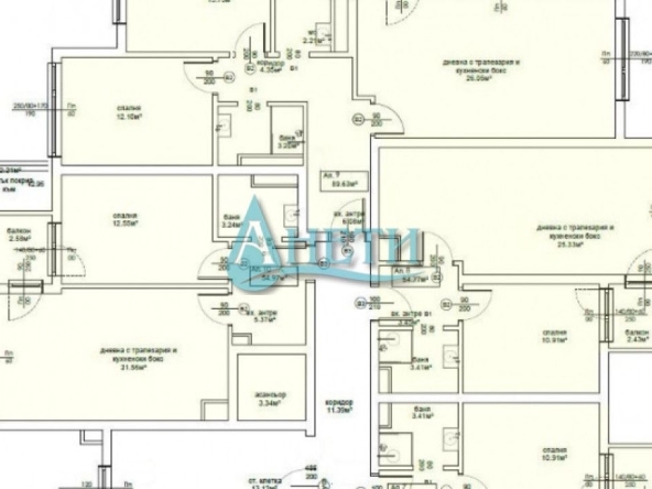 Двустаен апартамент в София, Овча купел - 63 кв.м за 1858 €/кв.м - Снимка #1