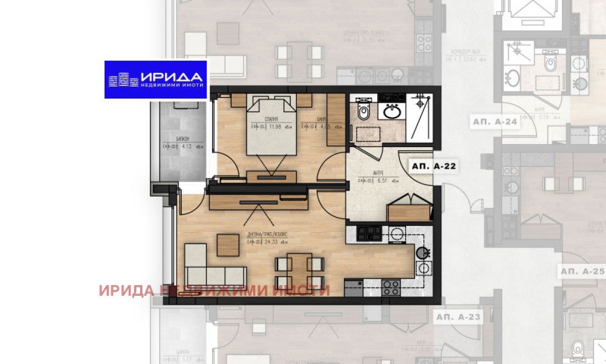 Двустаен апартамент в София, Младост 1 - 72 кв.м за 2271 €/кв.м - Снимка #1