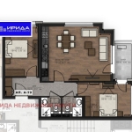 Тристаен апартамент в София, Младост 1 - 106 кв.м за 2201 €/кв.м - Снимка #1