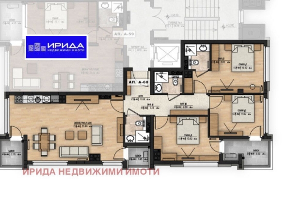 Многостаен апартамент в София, Младост 1 - 156 кв.м за 2513 €/кв.м - Снимка #1