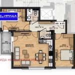 Тристаен апартамент в София, Младост 1 - 110 кв.м за 2512 €/кв.м - Снимка #1