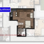 Едностаен апартамент в София, Младост 1 - 41 кв.м за 2188 €/кв.м - Снимка #1