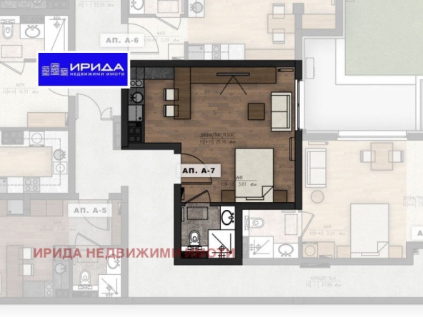 Едностаен апартамент в София, Младост 1 - 41 кв.м за 2188 €/кв.м - Снимка #1