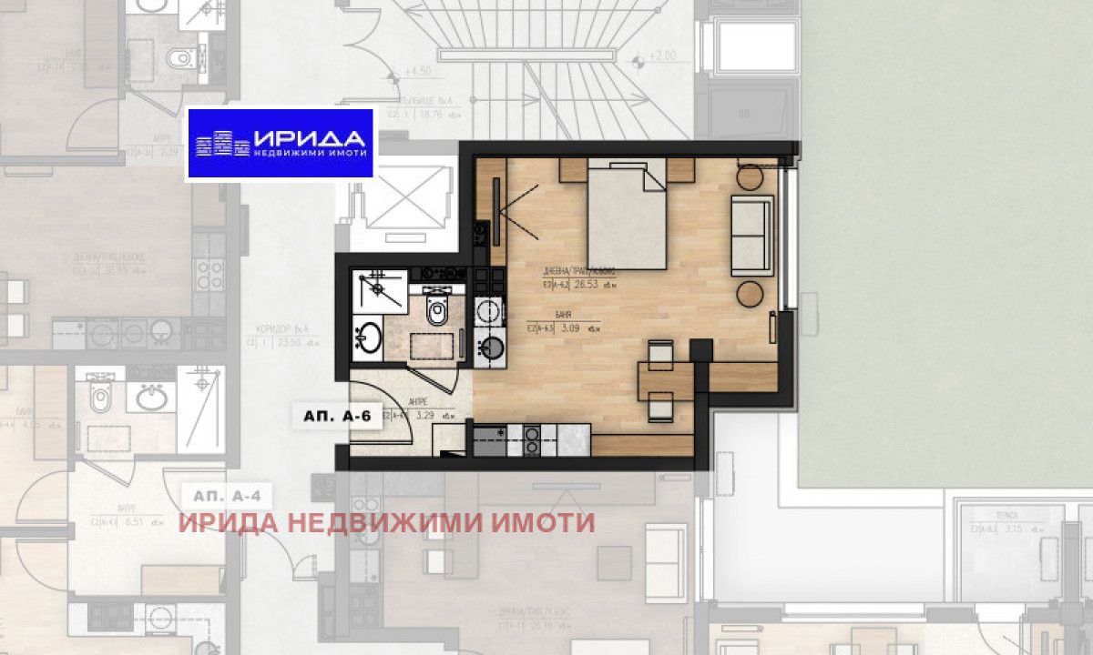 Едностаен апартамент в София, Младост 1 - 47 кв.м за 2196 €/кв.м - Снимка #1