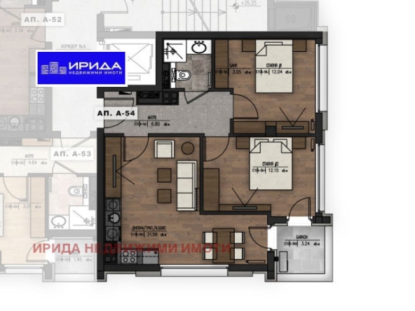 Тристаен апартамент в София, Младост 1 - 85 кв.м за 2576 €/кв.м - Снимка #1