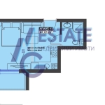 Едностаен апартамент в Бургас, Братя Миладинови - 47 кв.м за 1701 €/кв.м - Снимка #1