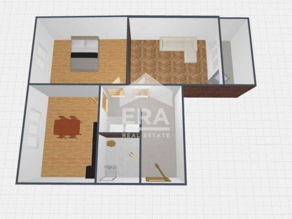 Двустаен апартамент в Варна, м-т Ментешето - 61 кв.м за 2164 €/кв.м - Снимка #1
