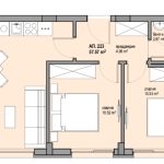 Тристаен апартамент в София, Люлин 8 - 69 кв.м за 1886 €/кв.м - Снимка #1