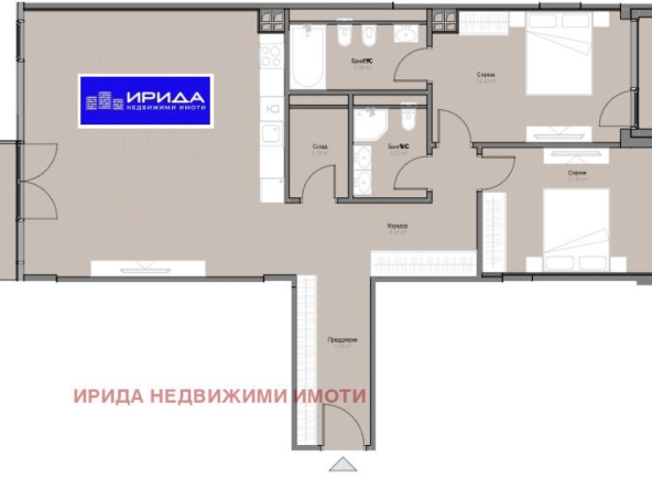 Тристаен апартамент в София, Оборище - 145 кв.м за 2788 €/кв.м - Снимка #1