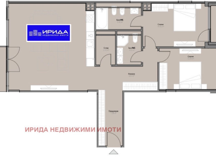 Тристаен апартамент в София, Оборище - 145 кв.м за 2788 €/кв.м - Снимка #1