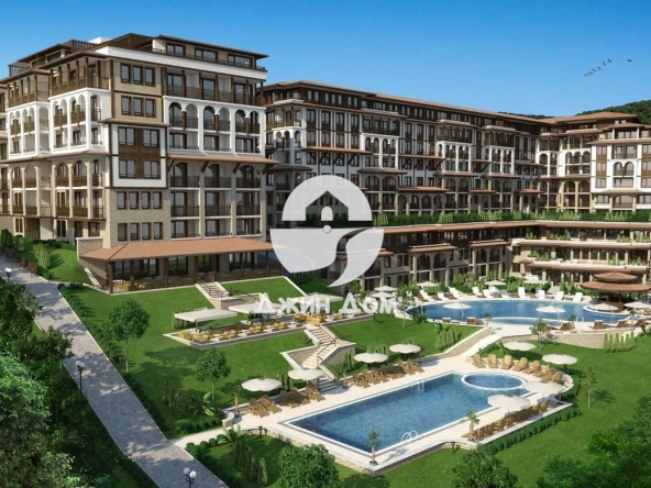 Едностаен апартамент в Свети Влас - 42 кв.м за 1424 €/кв.м - Снимка #1