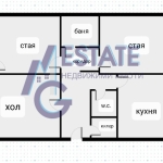 Тристаен апартамент в София, Дружба 1 - 87 кв.м за 1897 €/кв.м - Снимка #1