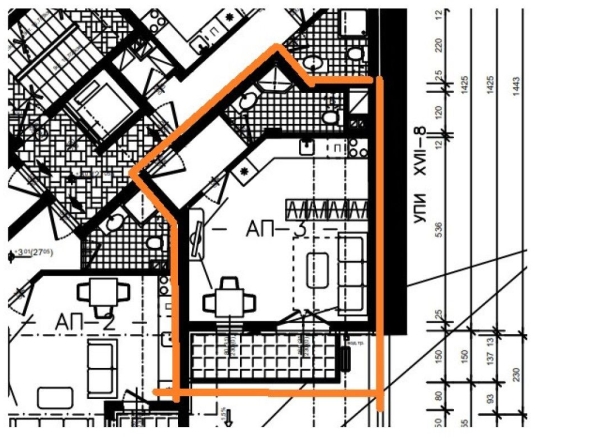 Едностаен апартамент в Бургас, Меден рудник - зона Б - 56 кв.м за 878 €/кв.м - Снимка #1