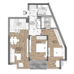 Тристаен апартамент в София, Гоце Делчев - 109 кв.м за 2558 €/кв.м - Снимка #1