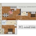 Тристаен апартамент в София, Овча купел - 159 кв.м за 1688 €/кв.м - Снимка #1