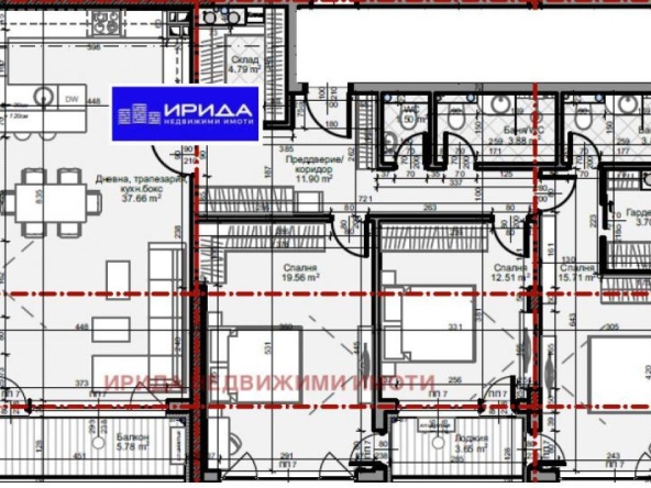Многостаен апартамент в София, Младост 4 - 168 кв.м за 1854 €/кв.м - Снимка #1