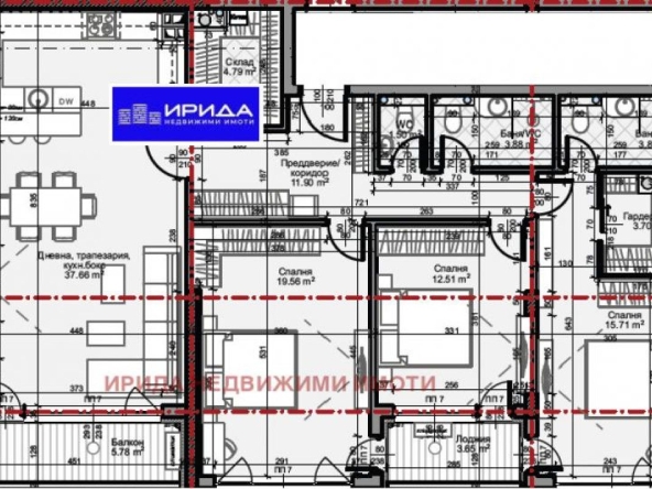 Многостаен апартамент в София, Младост 4 - 168 кв.м за 1854 €/кв.м - Снимка #1