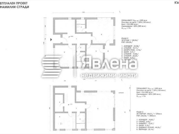 Парцел в София, Център - 600 кв.м за 77 €/кв.м - Снимка #1