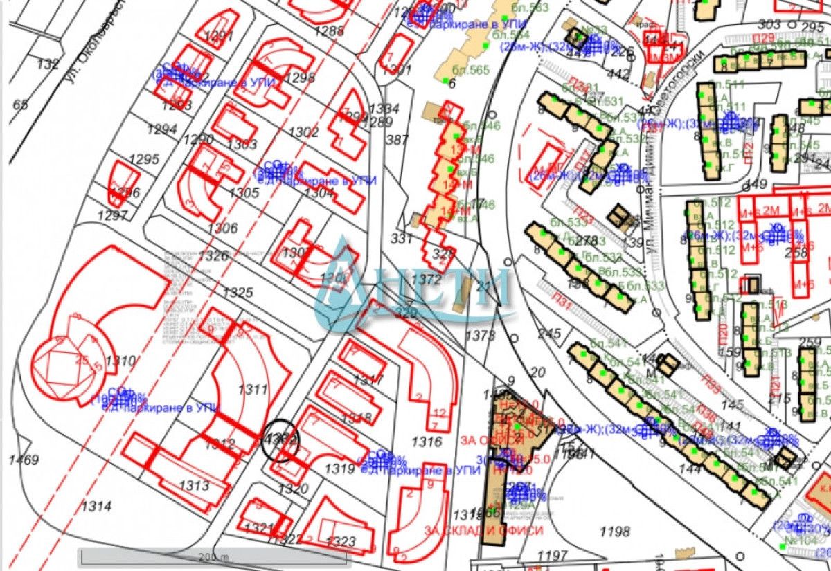 Парцел в София, Люлин 5 - 3854 кв.м за 153 €/кв.м - Снимка #1
