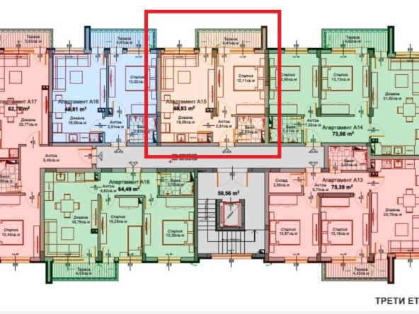 Двустаен апартамент в Айтос - 60 кв.м за 958 €/кв.м - Снимка #1