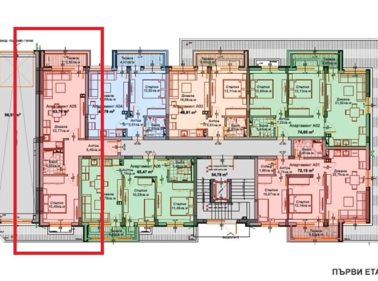 Двустаен апартамент в Айтос - 76 кв.м за 483 €/кв.м - Снимка #1