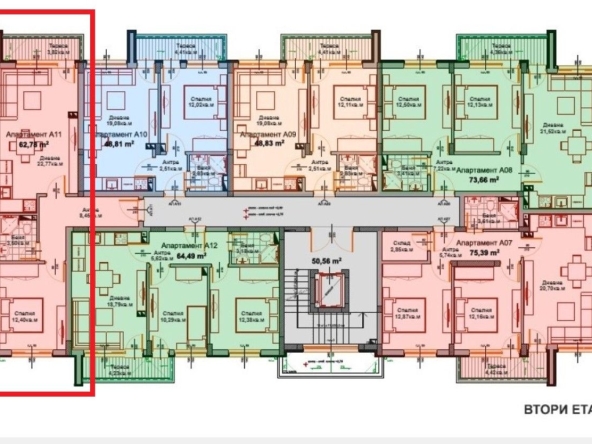 Двустаен апартамент в Айтос - 76 кв.м за 784 €/кв.м - Снимка #1