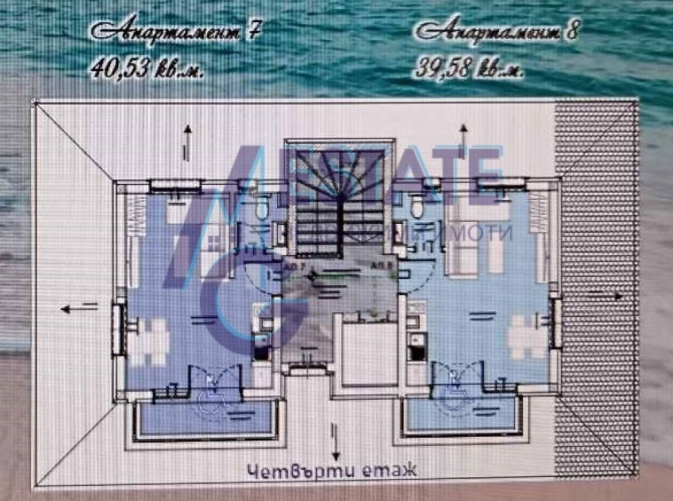 Едностаен апартамент в Царево - 41 кв.м за 1483 €/кв.м - Снимка #1