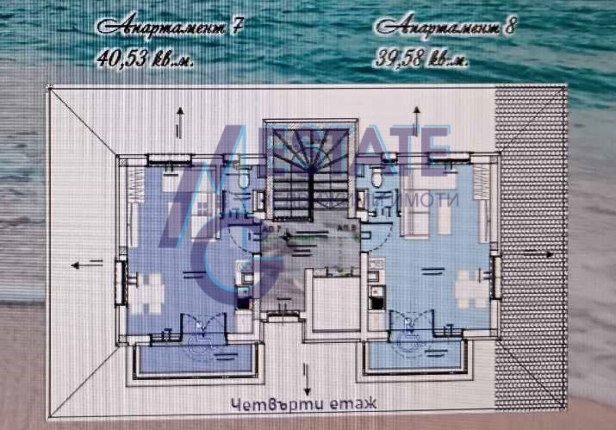 Едностаен апартамент в Царево - 40 кв.м за 757 €/кв.м - Снимка #1