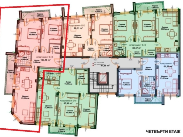 Тристаен апартамент в Айтос - 119 кв.м за 484 €/кв.м - Снимка #1