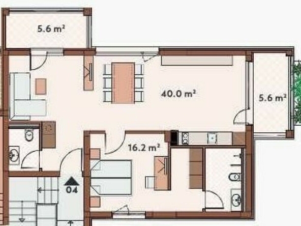 Двустаен апартамент в Созопол - 99 кв.м за 1007 €/кв.м - Снимка #1