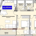 Тристаен апартамент в София, Люлин 6 - 117 кв.м за 1310 €/кв.м - Снимка #1