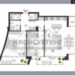 Тристаен апартамент в София, Манастирски ливади - 130 кв.м за 2516 €/кв.м - Снимка #1