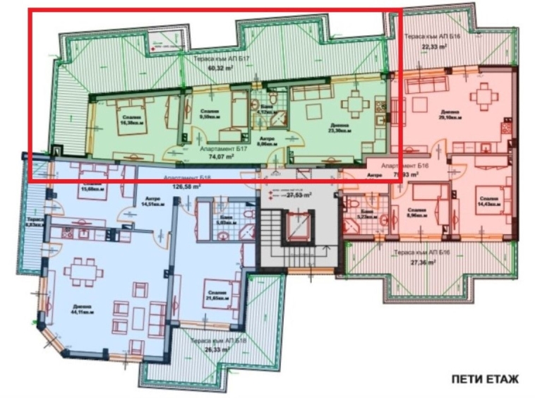 Тристаен апартамент в Айтос - 147 кв.м за 722 €/кв.м - Снимка #1
