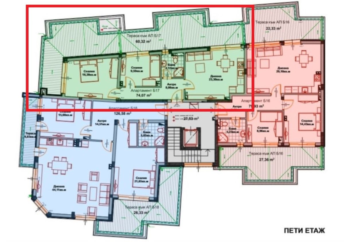 Тристаен апартамент в Айтос - 147 кв.м за 722 €/кв.м - Снимка #1