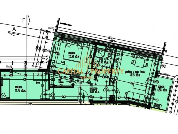 Тристаен апартамент в Варна, Аспарухово - 85 кв.м за 1093 €/кв.м - Снимка #1
