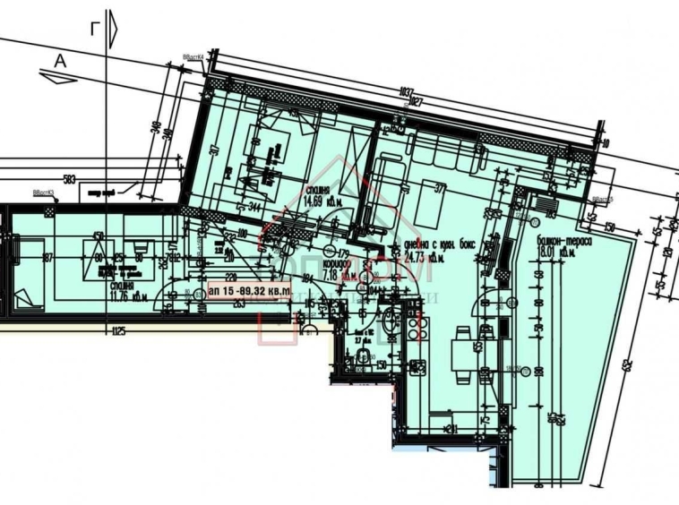 Тристаен апартамент в Варна, Аспарухово - 100 кв.м за 1106 €/кв.м - Снимка #1