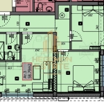 Тристаен апартамент в Варна, Виница - 59 кв.м за 1289 €/кв.м - Снимка #1