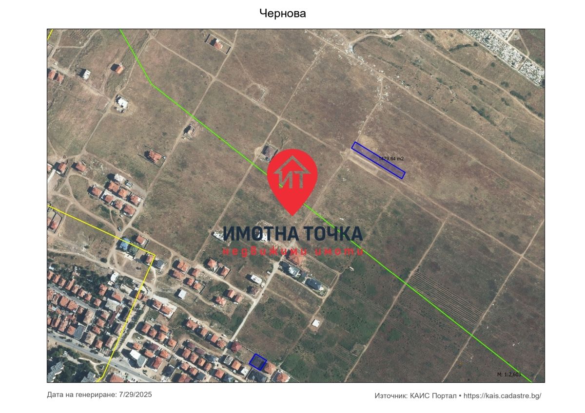 Парцел в Асеновград - 1440 кв.м за 52 €/кв.м - Снимка #1