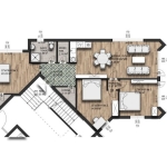 Многостаен апартамент в с. Малки чифлик, Област Велико Търново - 131 кв.м за 798 €/кв.м - Снимка #1