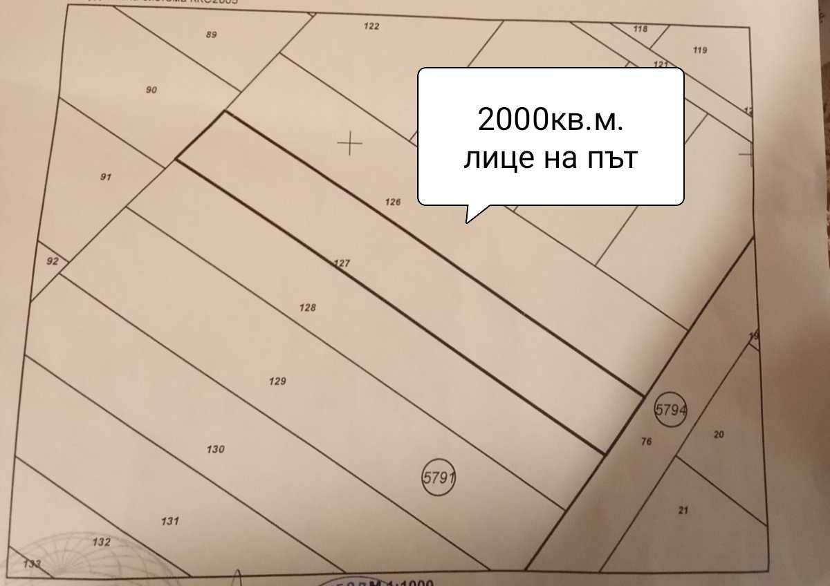 Парцел в София, Докторски паметник - 2000 кв.м за 20 €/кв.м - Снимка #1