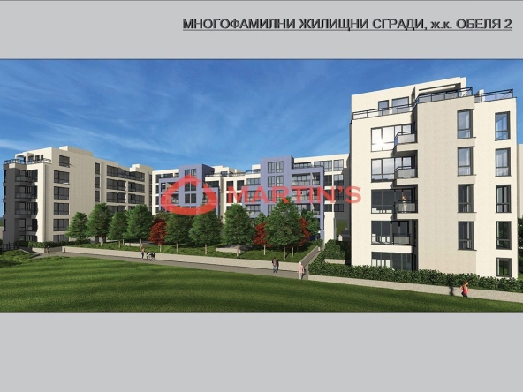 Двустаен апартамент в София, Обеля 2 - 60 кв.м за 824 €/кв.м - Снимка #1
